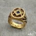 Fully Customizable Masonic Ring - Oval Shape Masonic Ring