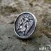 Occult Satanic Ring - Baphomet Ring Sabbatical Goat - Silver and Gold