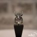 Occult Ring - Baphomet Ring Goat Head Horns Pentagram - Silver and Gold
