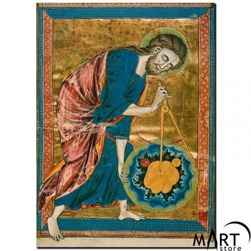 Masonic Canvas - God The Geometer, The Great Architect