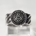 Masonic ring - Scottish Rite, Virtus Junxit Mors Non Separabit - Silver and Gold