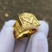 Avdi Vide Tace Masonic Ring - United Grand Lodge of England