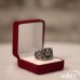 Freemason Masonic Ring - Square and Compass, Wreath - Silver and Gold