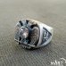 Masonic Diamond Ring - Scottish Rite Masonic ring 32nd degree - Silver and Gold