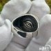 Reversible Head Masonic Ring Double Sided Ring Evil Eye