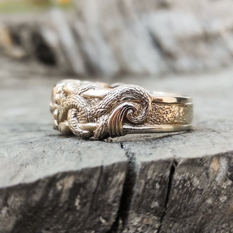 Sterling Silver Flying Dragon Ring - Jewelry1000.com | Mens sterling silver  jewelry, Dragon ring, Silver