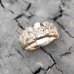 Masonic Skull Ring - Snakes Ouroboros Band Ring - Silver and Gold
